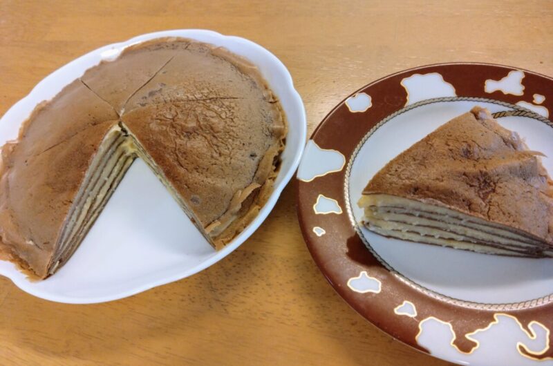 SOYプロテインのミルクレープレシピ