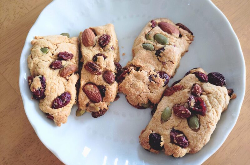 プロテインバーの作り方！ピーナッツクリーム×ナッツで高たんぱくスナック