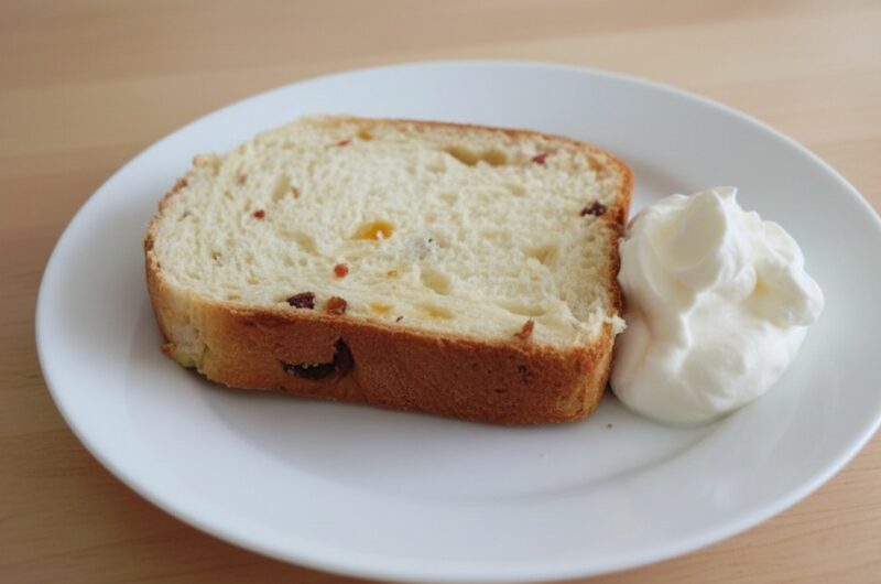 ホームベーカリーで簡単！早焼きパネトーネ風レシピ（約0.9斤）