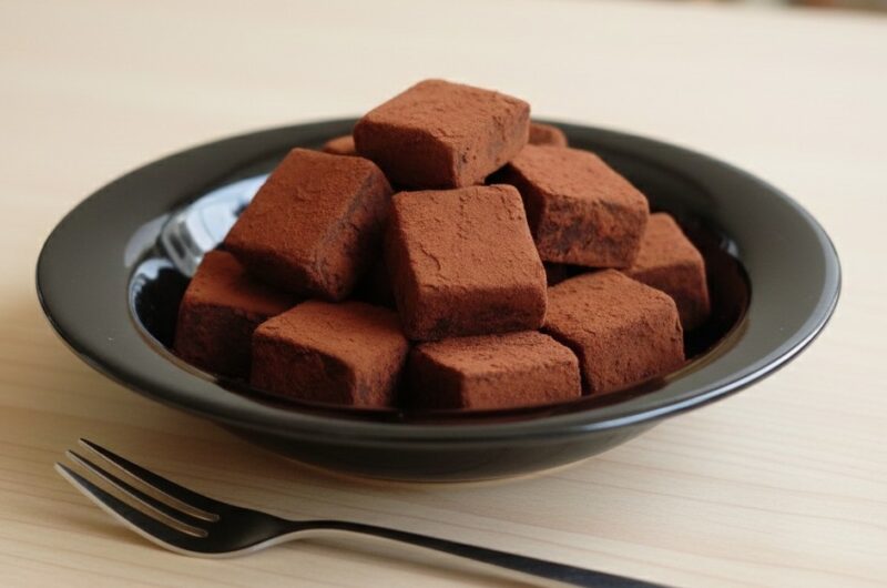 マロンペースト入り生チョコレシピ｜ほんのり栗、しっかりチョコ